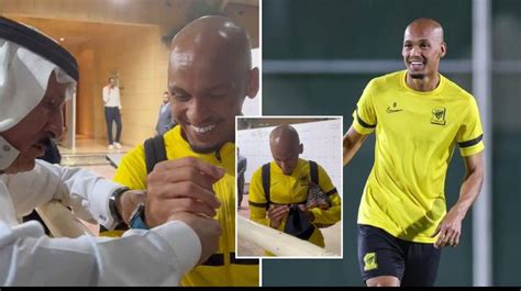 fabinho rolex saudi|Fabinho gifted Rolex watch by Al.